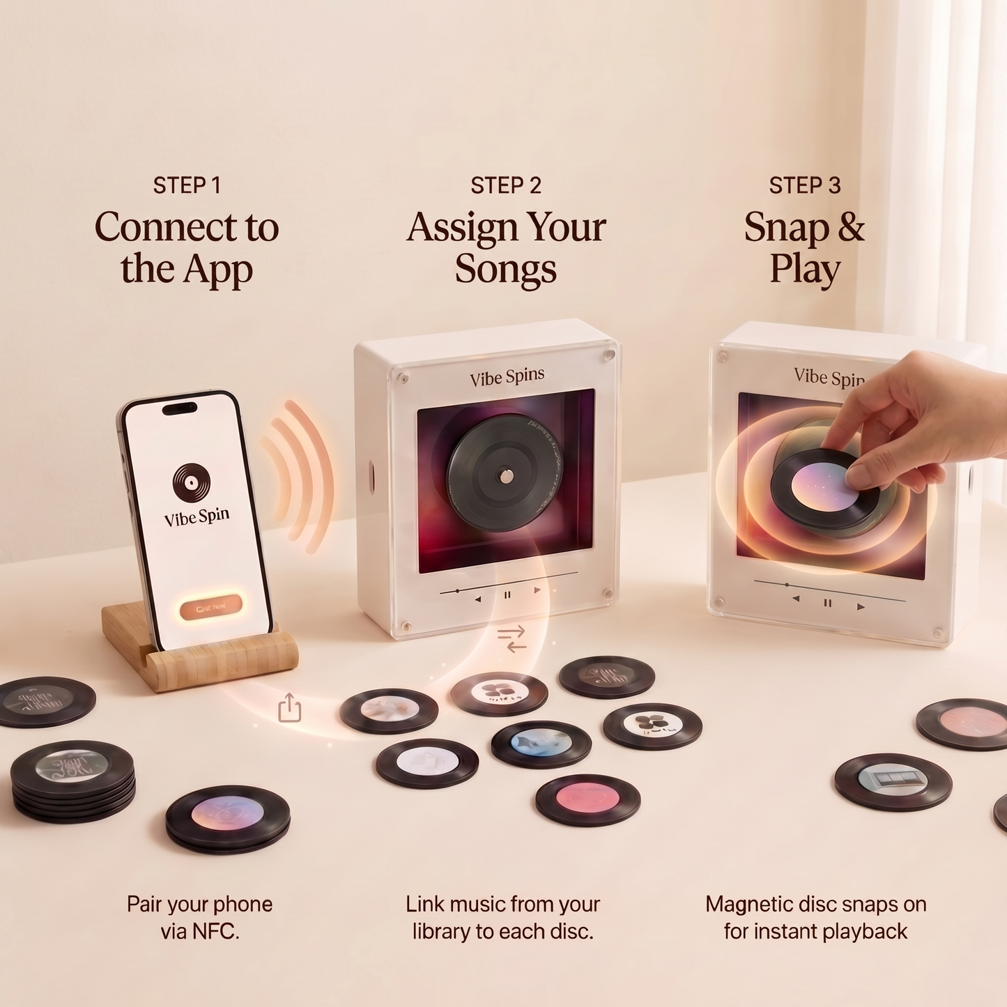 Vibe Spin Music Box™